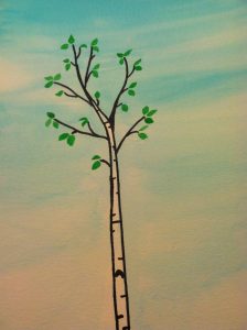 Painting of Little Birch